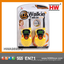 2015 good quality kids plastic cheap walkie talkie